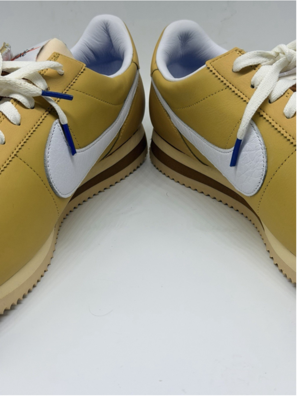 Nike Cortez 23 SE Wheat Gold White Coconut Milk FD0400 725 Men's Size 12 - Picture 7 of 10